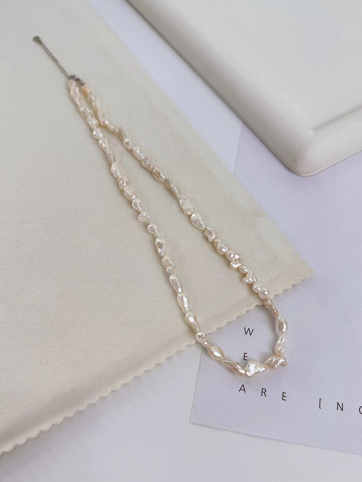 Organic Baroque Pearl Necklace — photo 11